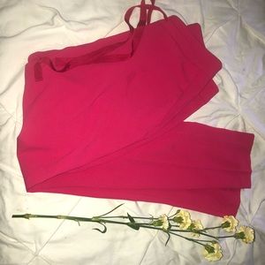 H&M pink dress pants skinny